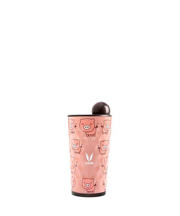 Vaya Drynk - 350 ml - Piggy - with Globe Lid