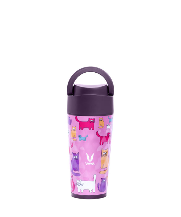 Vaya Drynk - 350 ml - Cats - with Loop Lid