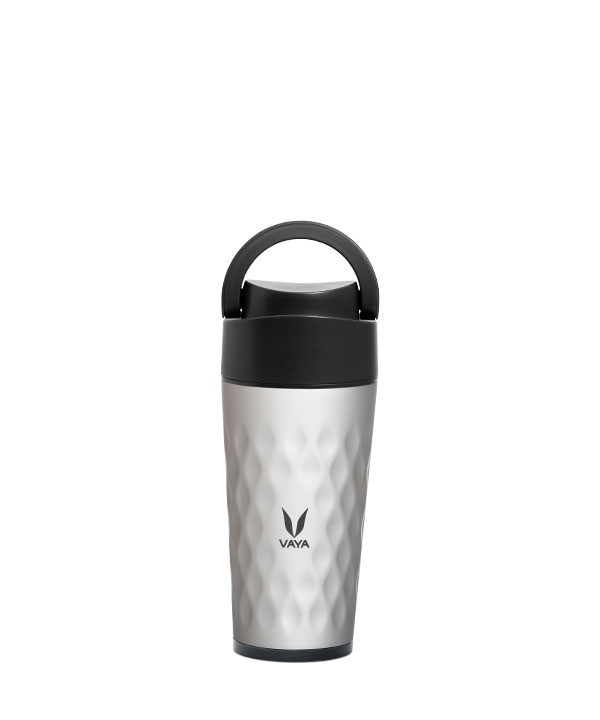 Vaya Drynk - 350 ml - Velvet Silver - with Loop Lid