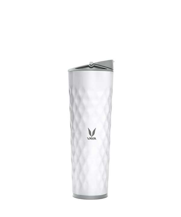 Vaya Drynk - 525 ml - White - (with Sipper Lid)