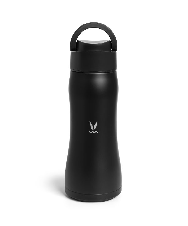 Vaya Drynk - 900 ml - Black - with Loop Lid