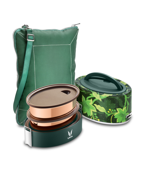 Tyffyn - 600 ml - Floral - with BagMat