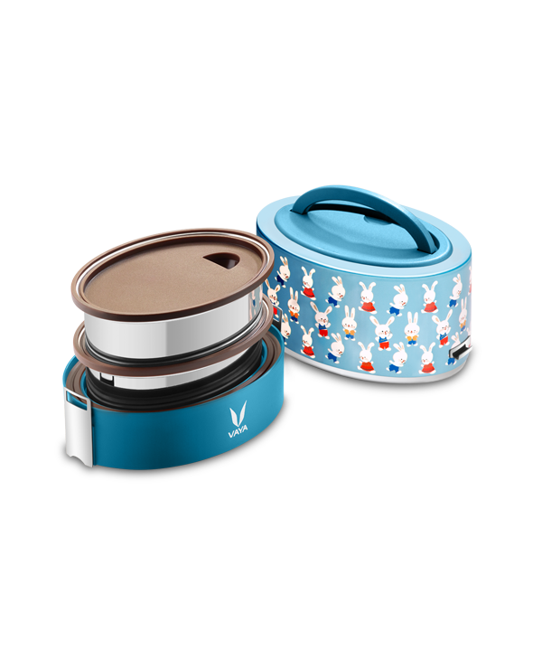 Tyffyn with Polished Containers - 600 ml - Bunnies