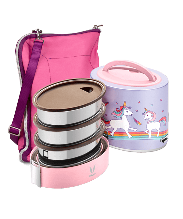 Vaya TyffynLyte - 1000 ml - Unicorn - with Pink BagMat