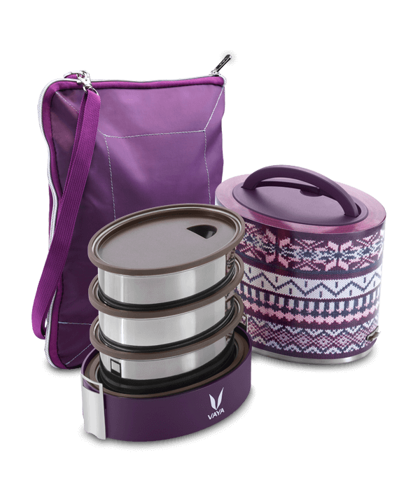 Tyffyn with Polished Containers - 1000 ml - Wool - with BagMat