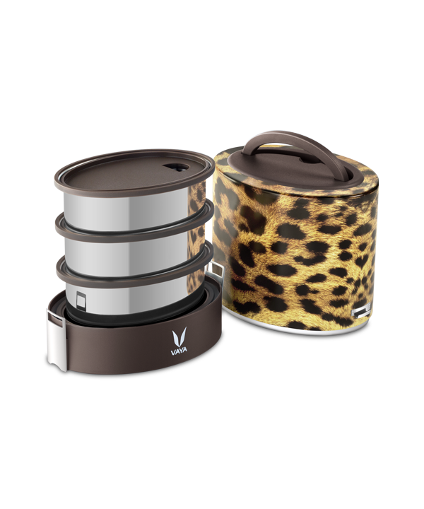 Tyffyn with Polished Containers - 1000 ml - Cheetah