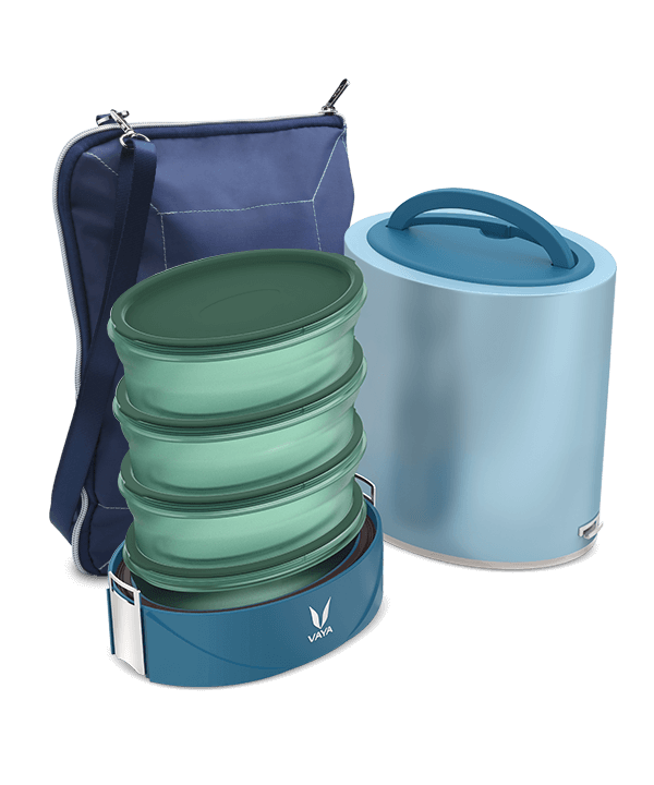 Tyffyn Flex - 1200 ml - Blue - with BagMat